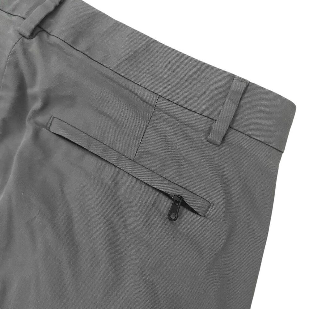 Bonobos Slim Straight Athletic Pants Mens 30x32 Gray Flat Front Stretch Golf - Picture 8 of 12
